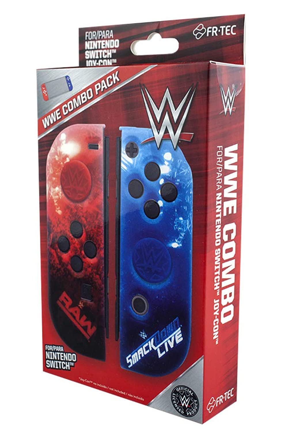 Funda Frtec Wwe Protectora + Grips Para Joy-Con ( NINTENDO SWITCH - ) - Combo Pack Funda Frtec Wwe Protectora + Grips Para Joy-Con ( NINTENDO SWITCH - ) - Combo Pack